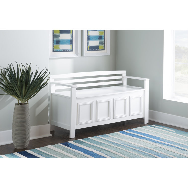 Beachcrest Home Leyburn Flip Top Storage Bench & Reviews Wayfair